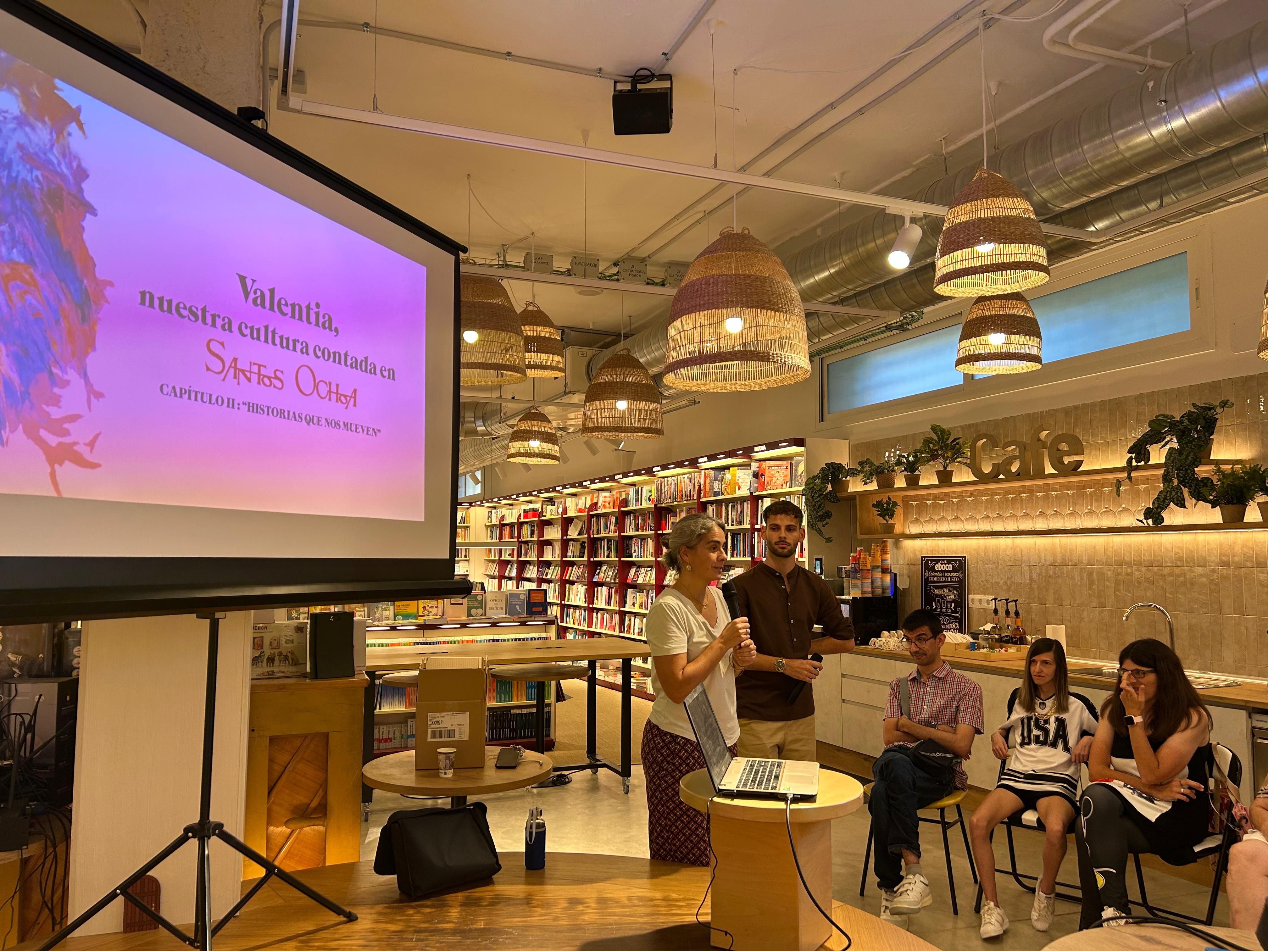 Actividad de Valentia y Santos Ochoa en Huesca