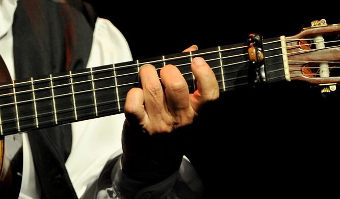 Una guitarra como protagonista