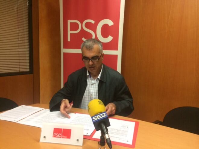 El portaveu del PSC a Reus Andreu Martín