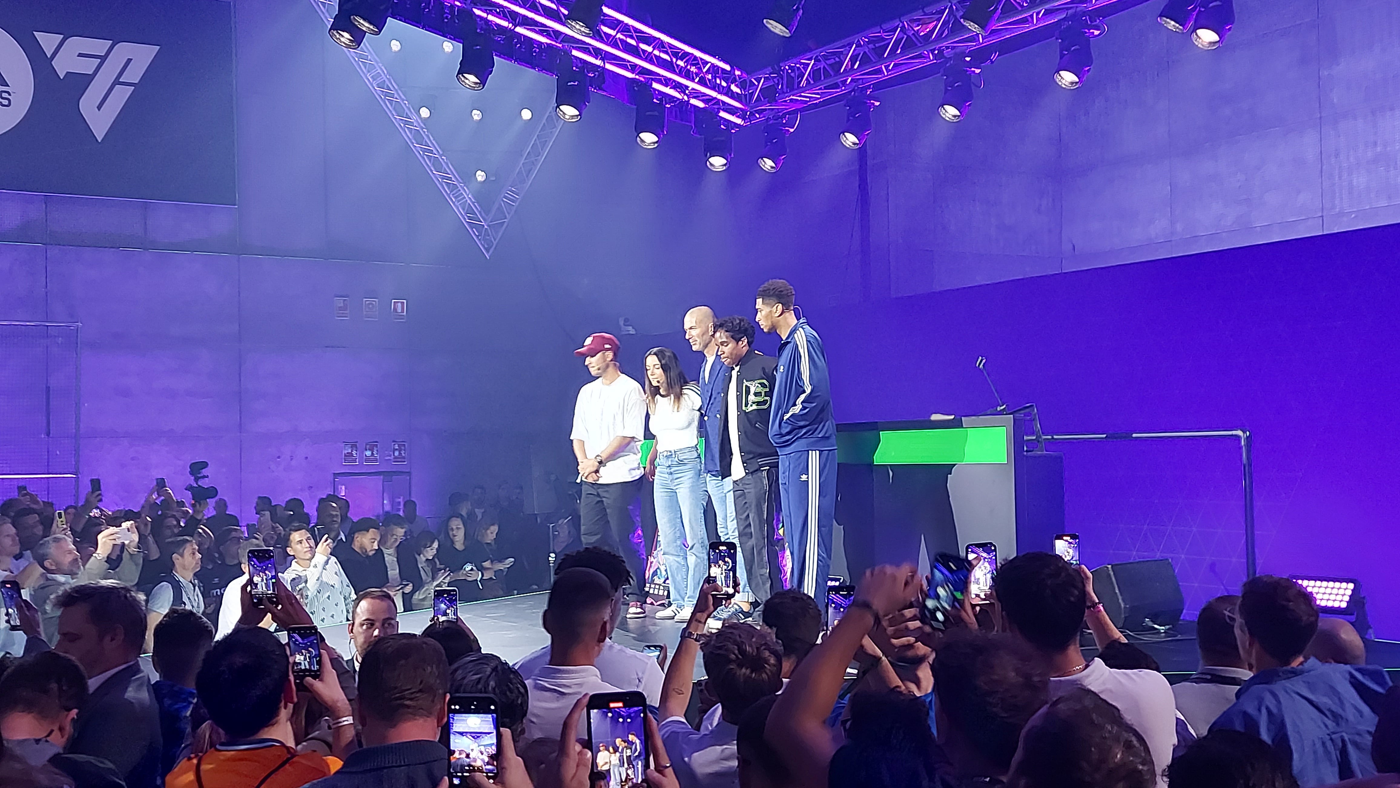 Bellingham, Aitana Bonmatí, Endrick, Zidane y Hazard en la presentación de EA Sports FC 25