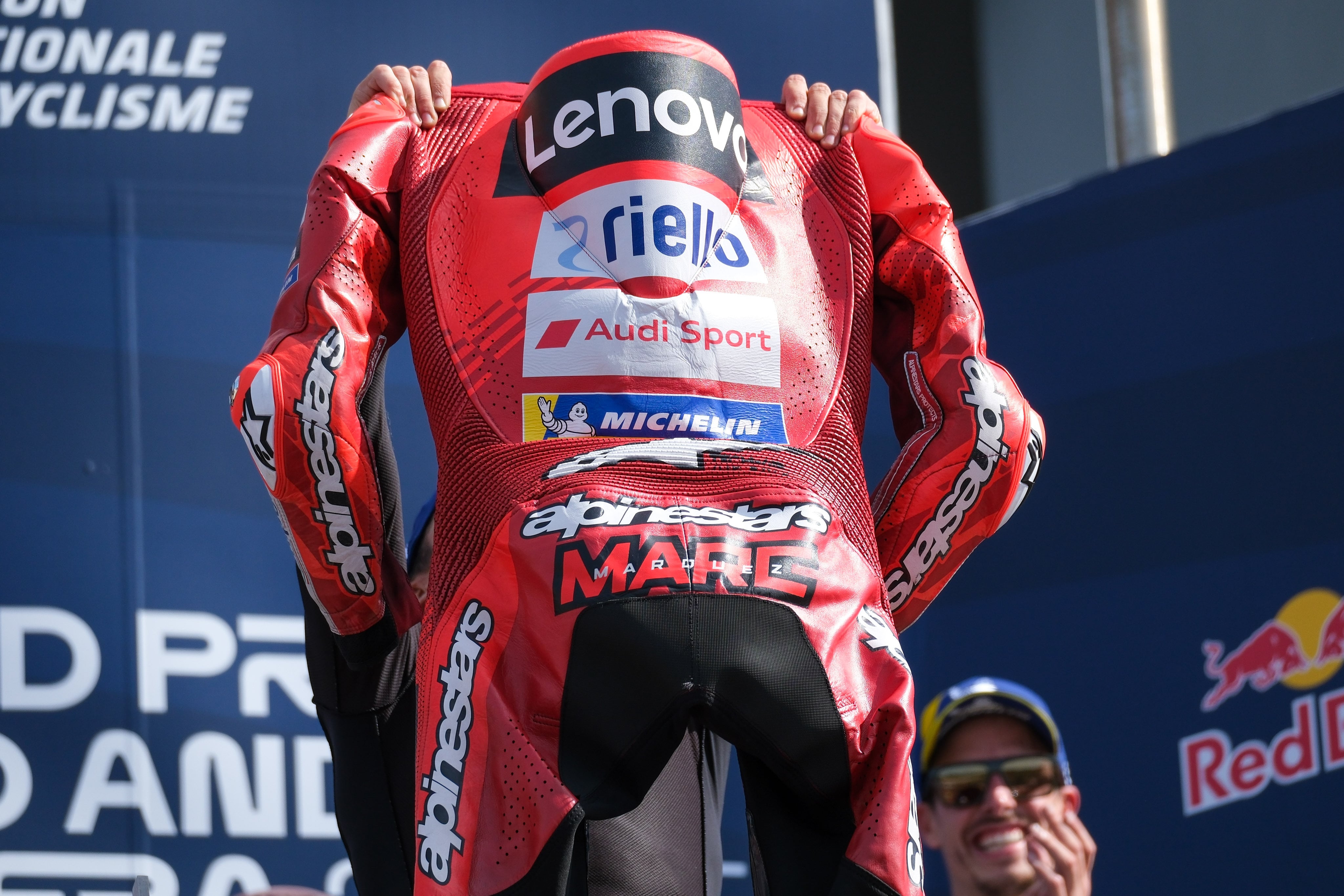 Celebración de Marc Márquez - MotoGP Of San Marino