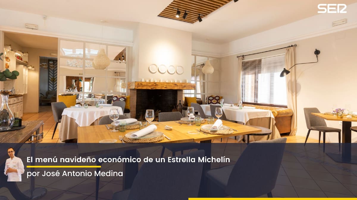 El menú económico de un Estrella Michelín para esta Navidad