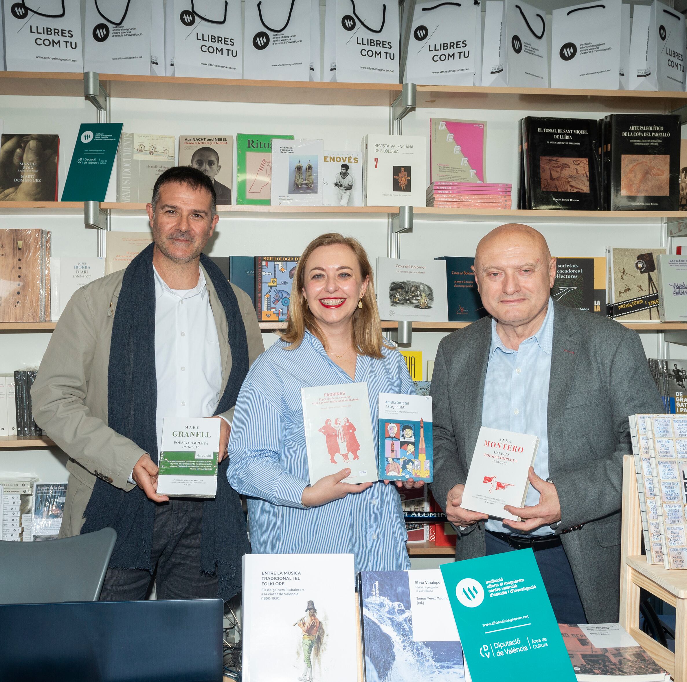Natàlia Enguix durant la Fira del Llibre
