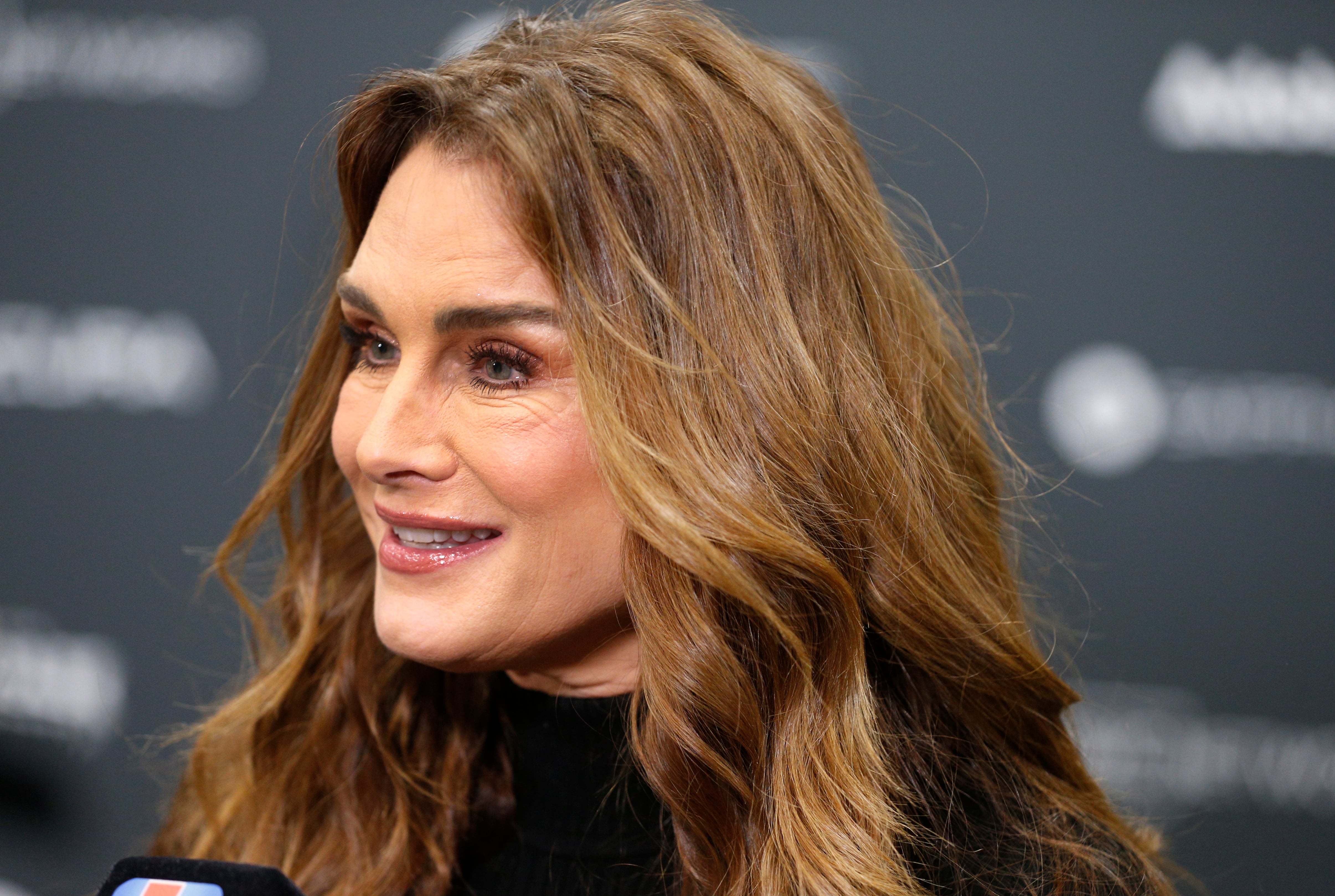 Park City (Usa), 20/01/2023.- US actor Brooke Shields arrives for the premiere of &#039;Pretty Baby&#039; at 2023 Sundance Film Festival in Park City, Utah, USA, 20 January 2023. The festival runs from the 19 January thru 29 January 2023. (Cine, Estados Unidos) EFE/EPA/George Frey
