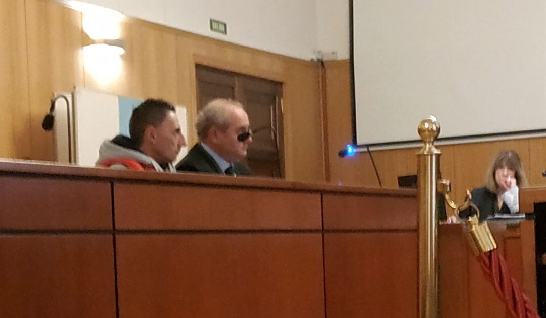 Imagen del condenado durante el juicio en la Audiencia Provincial