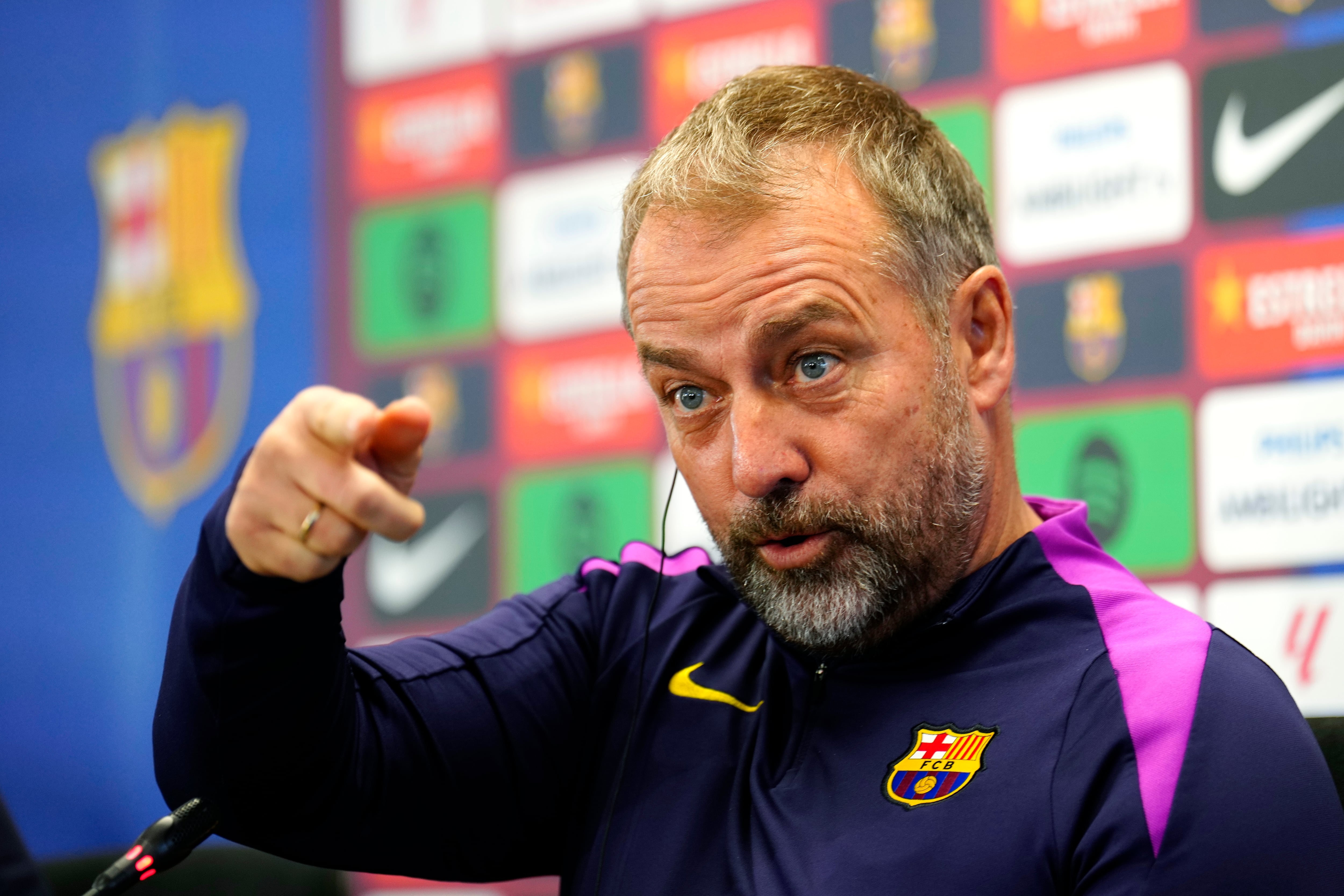 Imagen de archivo de Hansi Flick, entrenador del FC Barcelona