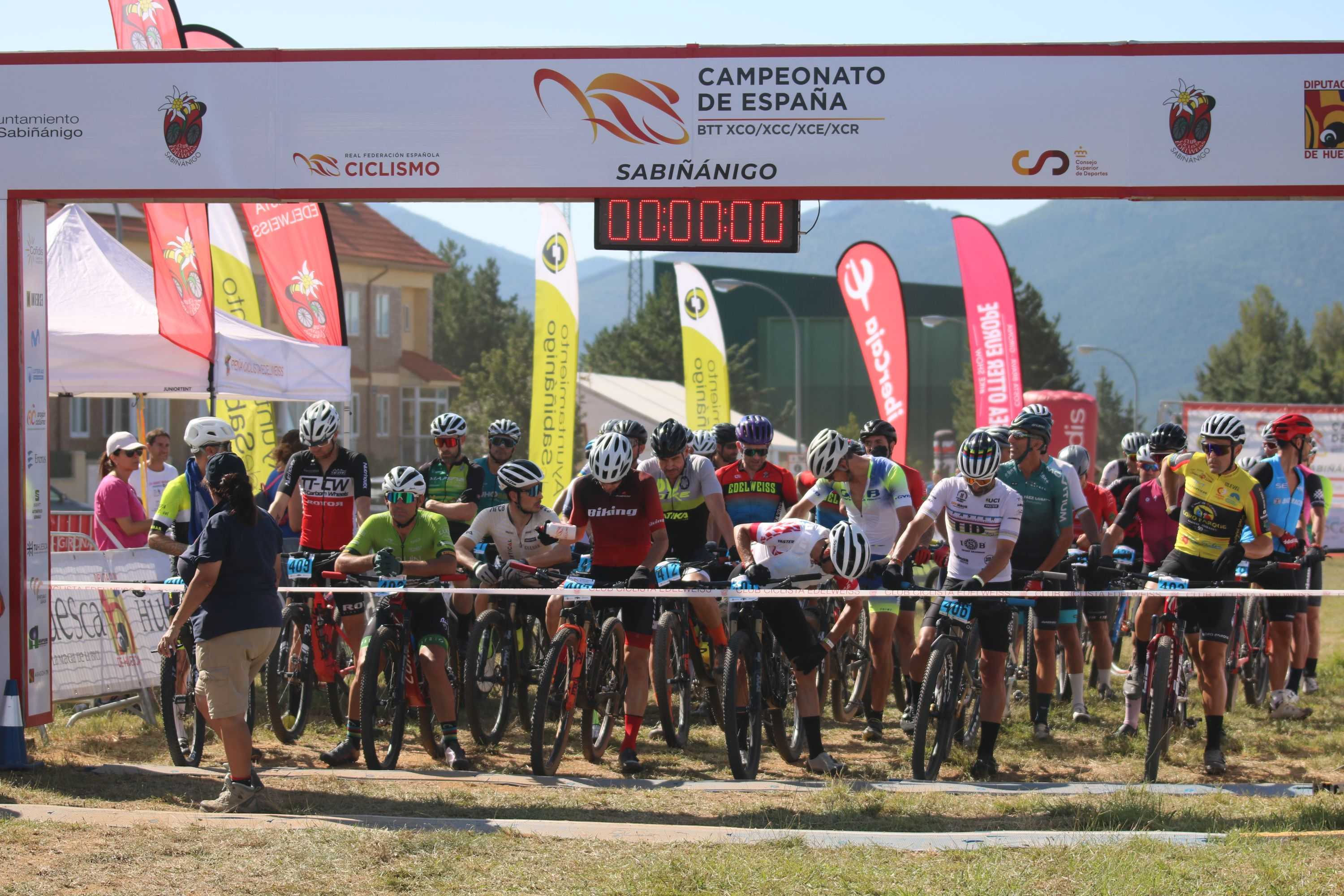 Sabiñánigo acogía el Campeonato de España de XCO