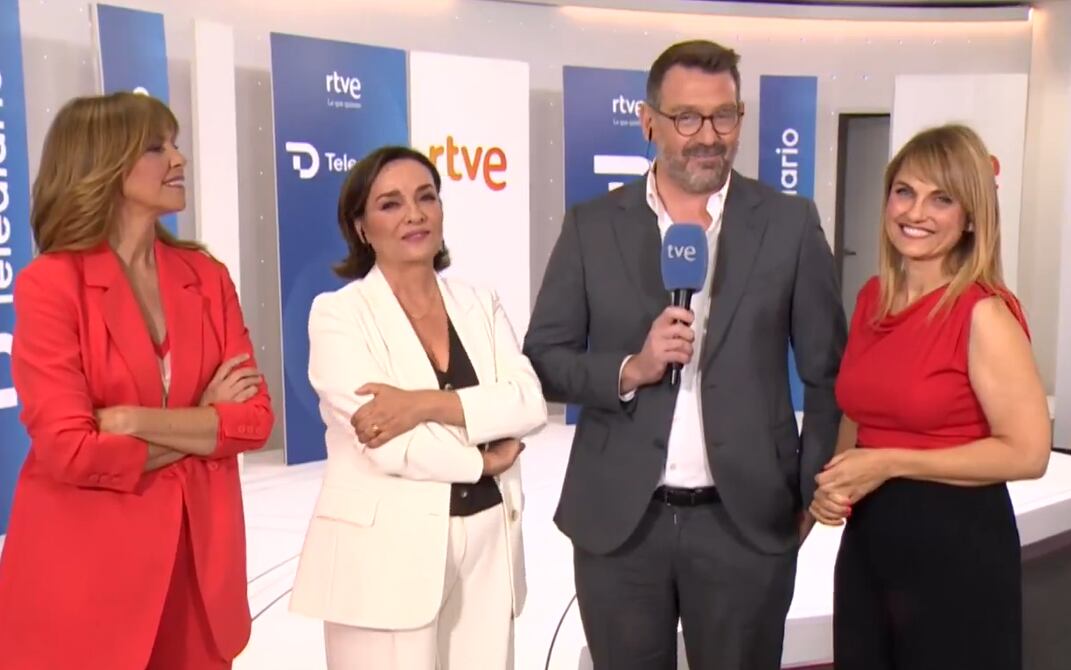 Alejandra Herranz, Pepa Bueno, Marc Sala y Lourdes Maldonado, nuevos rostros del &#039;Telediario&#039; de TVE