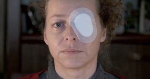 Ester Quintana, la dona que va perdre un ull durant les càrregues policials de l'última vaga general