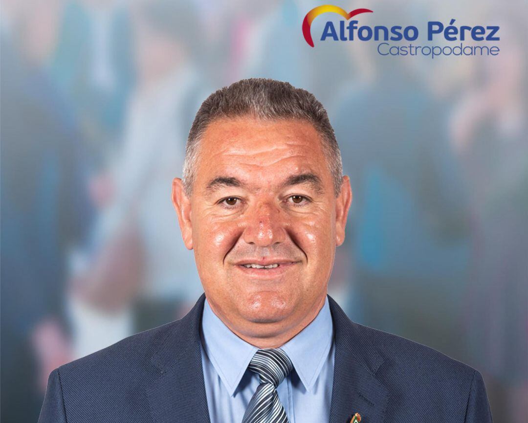 Alfonso Pérez, cartel electoral