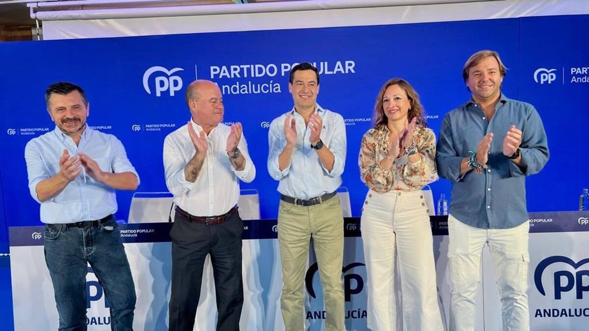 "Defenderemos con uñas y dientes que Sánchez no rompa España" M Bonilla, pte Junta de Andalucía