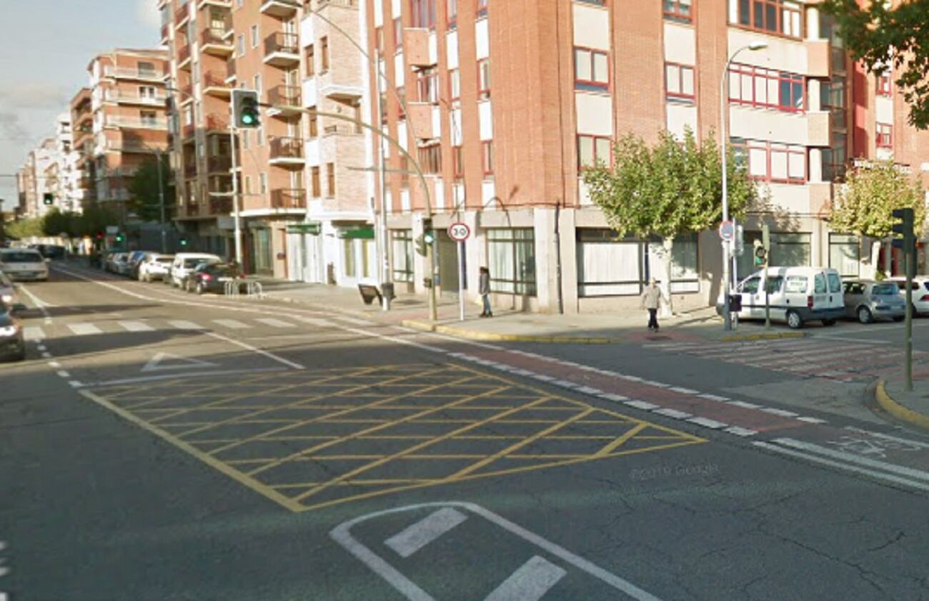 Uno de los tramos de la Avenida de Castilla que abarcarán las obras