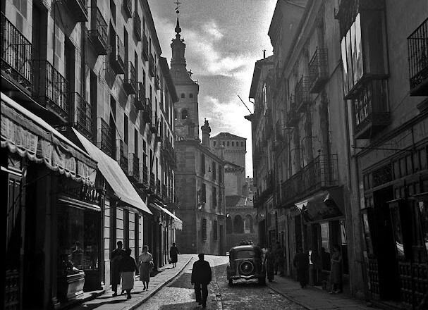 Imagen de la calle Juan Bravo tomada por Eduardo Rodera