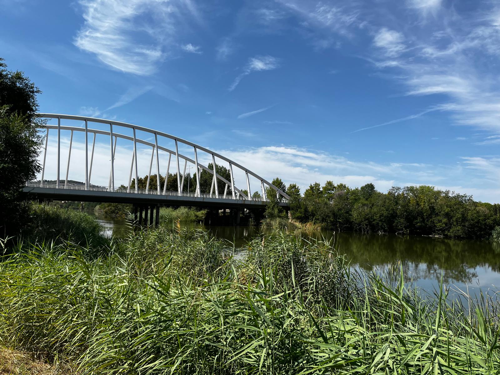 Imagen de archivo del puente que conecta con La Peraleda, que formaba parte del proyecto del 'Nudo Norte' en Toledo