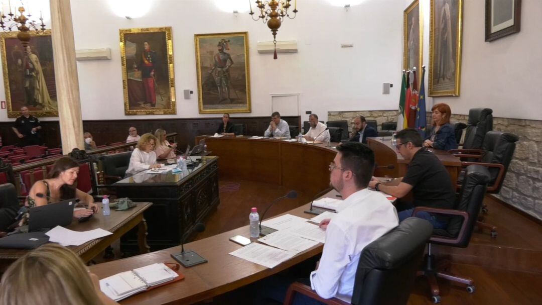 Pleno municipal del Ayuntamiento de Úbeda correspondiente al mes de mayo