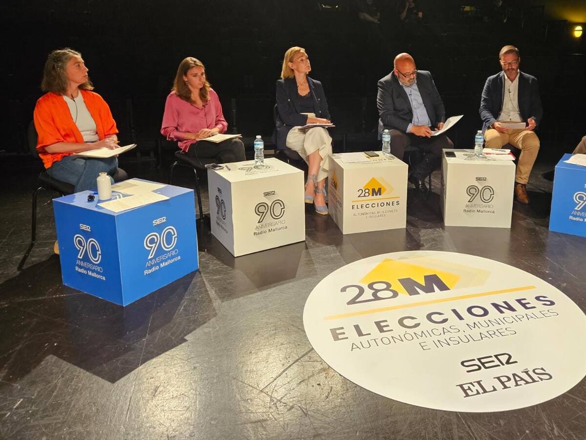 Debate en la SER de los candidatos de Palma