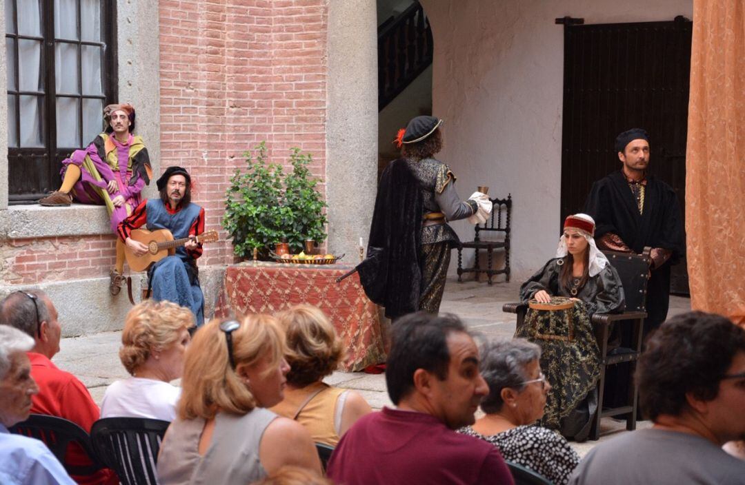 Foto de archivo de una obra teatral 