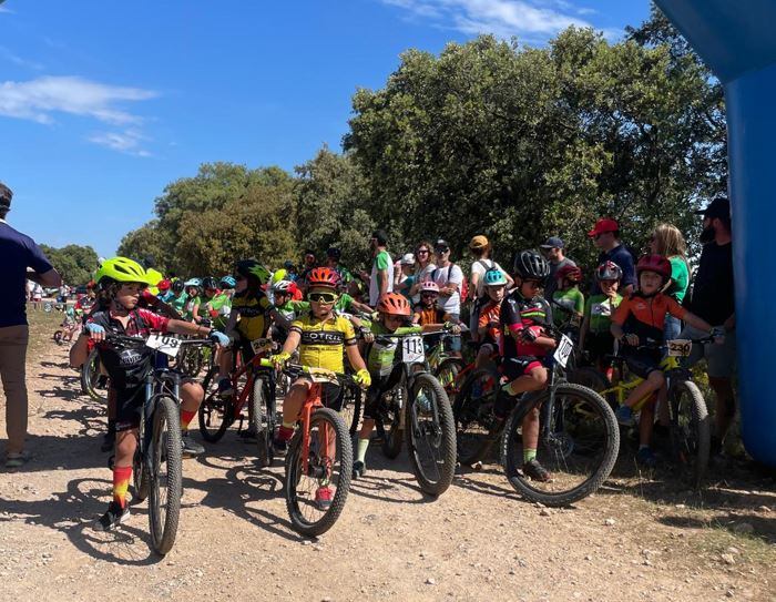 Encuentro de Escuelas Ciclistas de BTT en Alerre