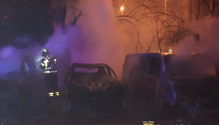 Extinción de uno de los vehículos.