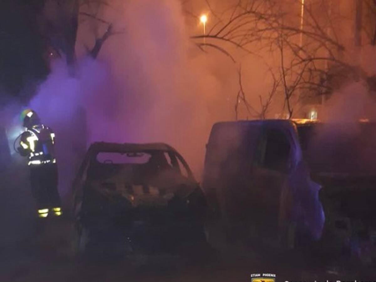 Identificada la mujer que quemó 11 vehículos en Algeciras (Cádiz) por una venganza sentimental