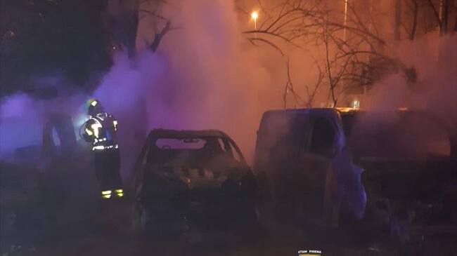 Extinción de uno de los vehículos.