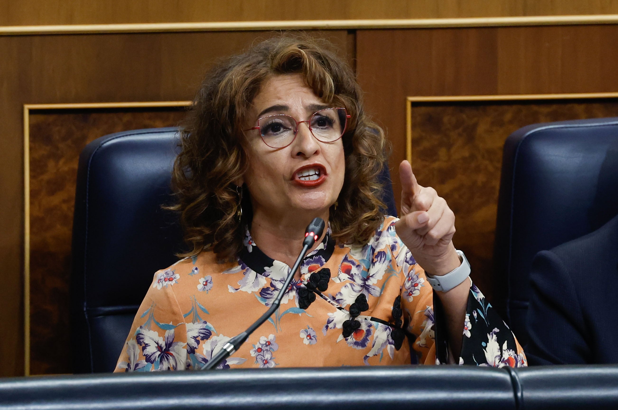 La ministra de Hacienda, María Jesús Montero. EFE/Juan Carlos Hidalgo