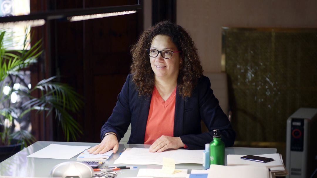 La presidenta del Consell de Mallorca, Catalina Cladera