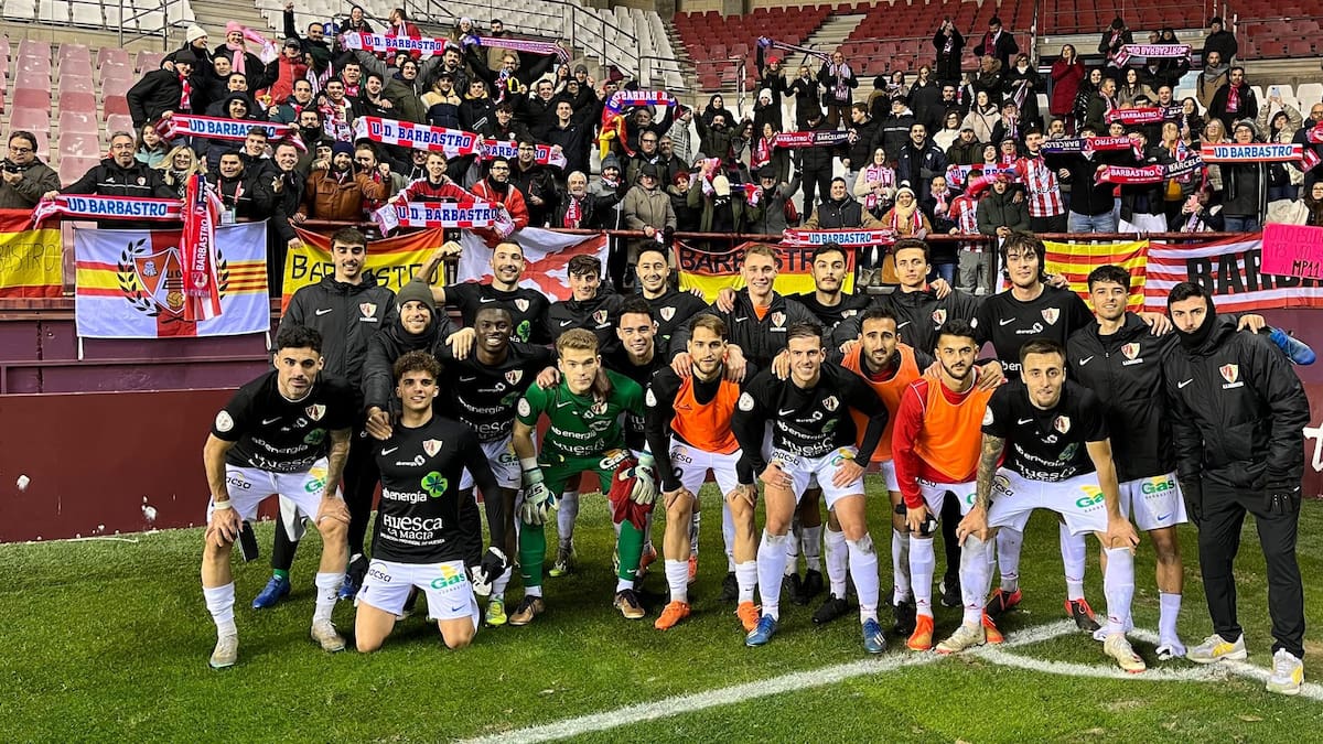 El Barbastro suma otro punto de oro ante el Logroñés y la SD Huesca Femenino cae en Santander