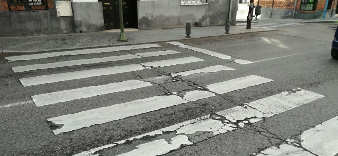 Situación de asfaltado de las calles de Sanse