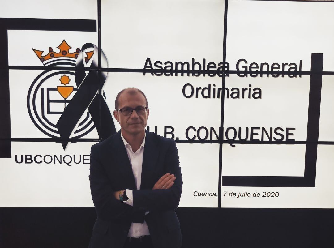 Ángel Mayordomo, nuevo presidente del Conquense 