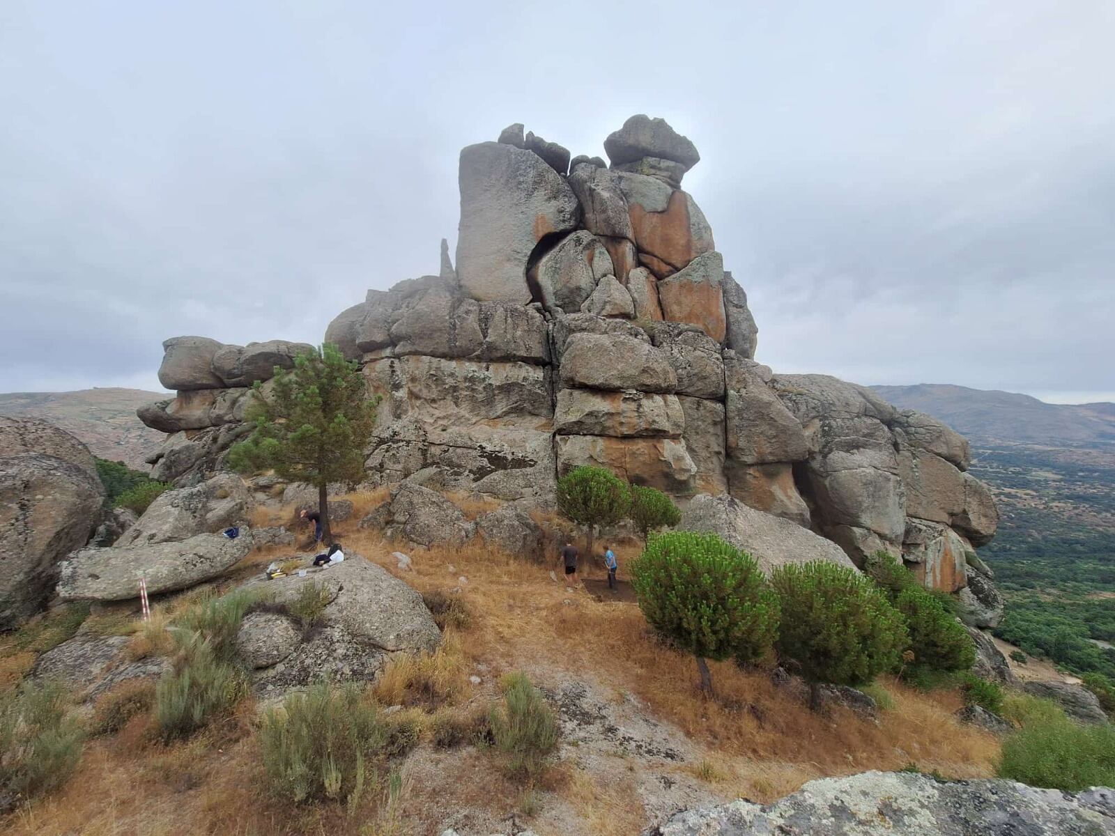 Peña La Mora en Navatalgordo./Diputación de Ávila