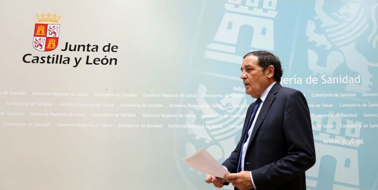 Antonio Sáez Aguado, consejero de Sanidad.