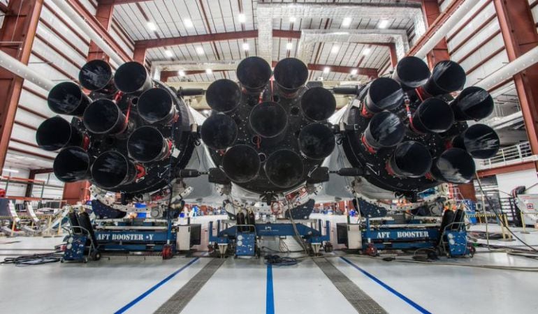 Space X da a conocer su nuevo cohete.