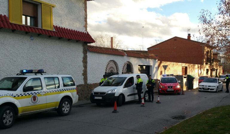 Una de las actuaciones policiales