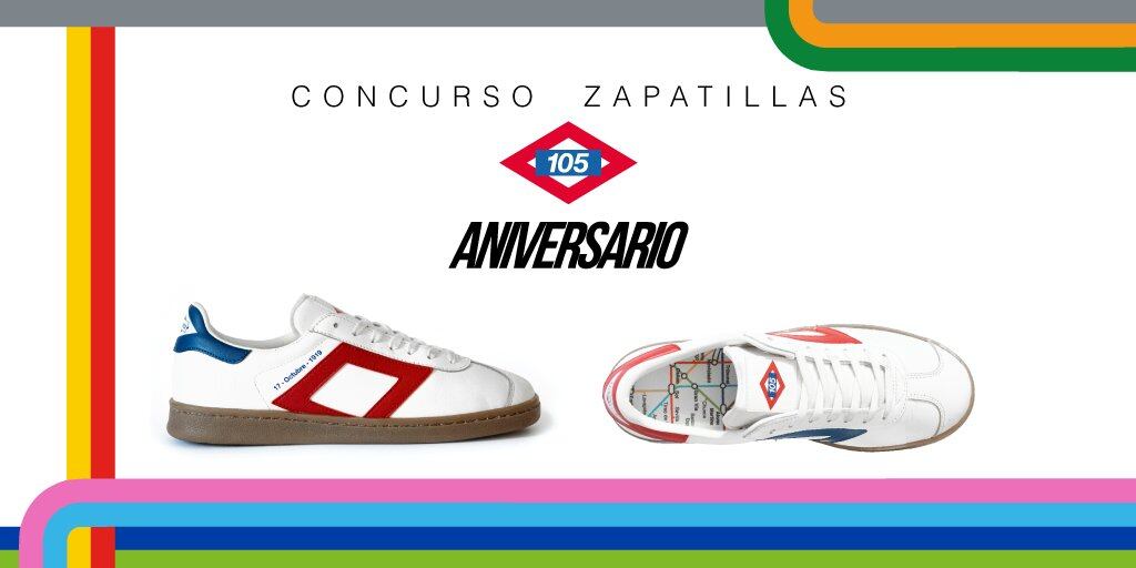 Las zapatillas inspiradas en Metro por sus 105 años, a la venta en Wallapop por hasta cuatro veces su valor