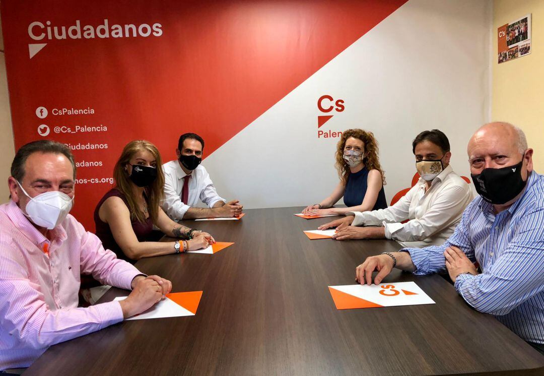 Los ediles de Cs de Palencia y Salamanca buscan generar sinergias en una reunión de trabajo