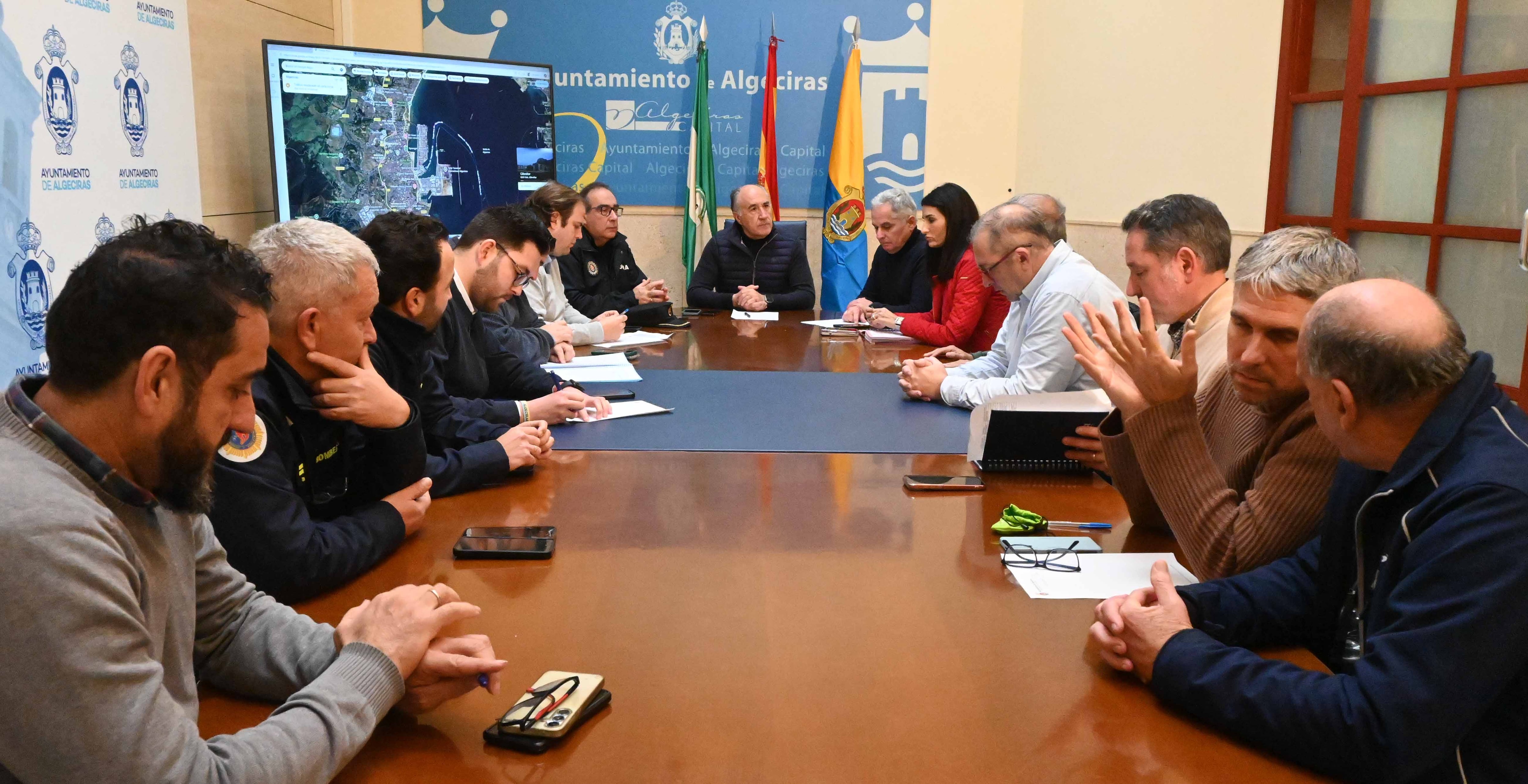 Reunión de hoy en Algeciras