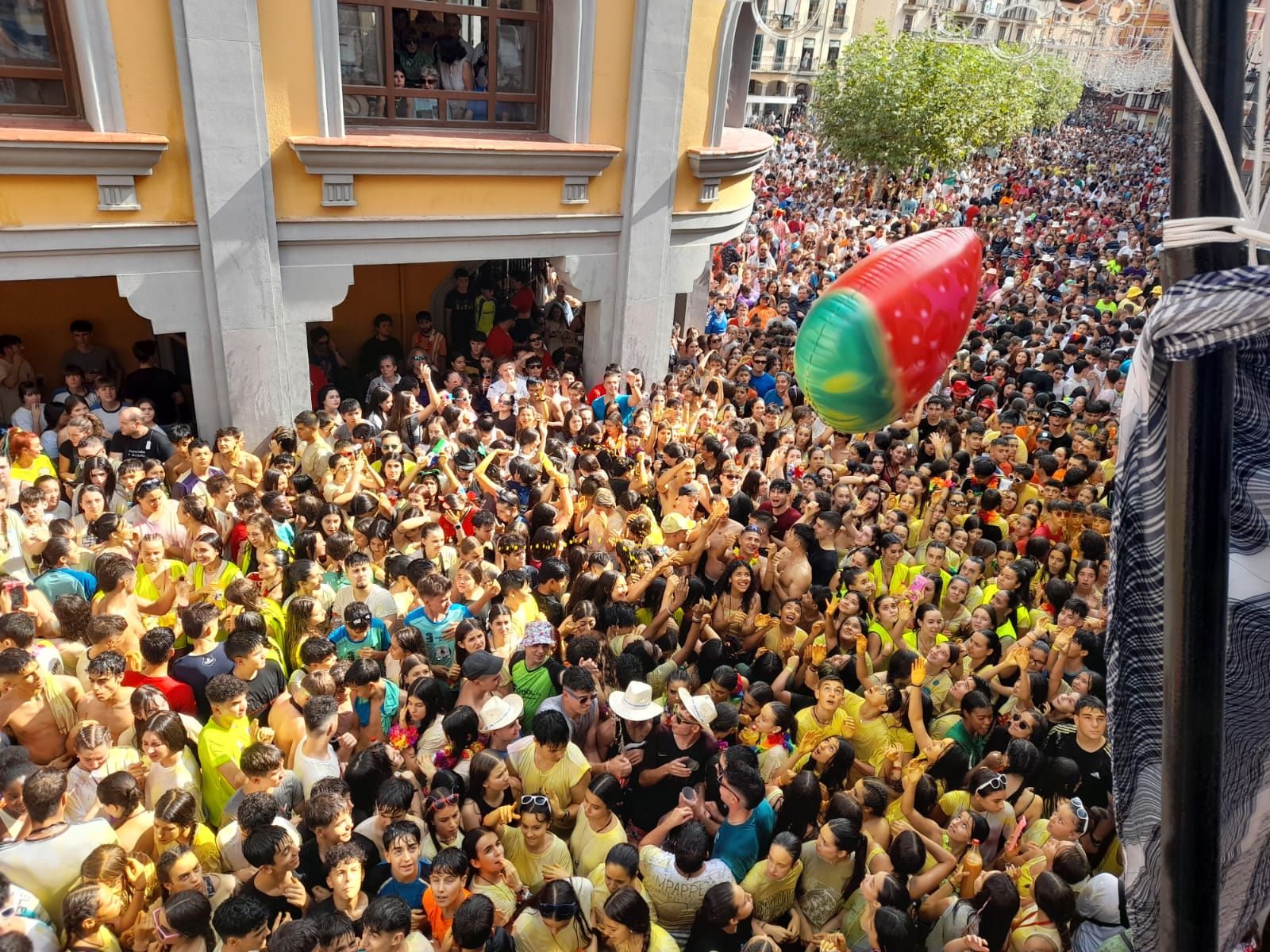 Cañonazo fiestas de Aranda 2023