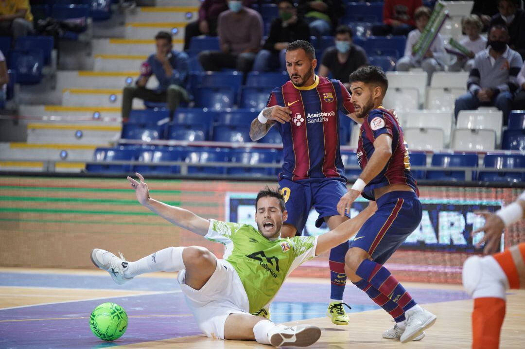 El Palma Futsal vence en Son Moix al Barça.