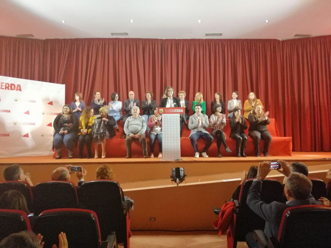 Acto de IU, esta tarde.