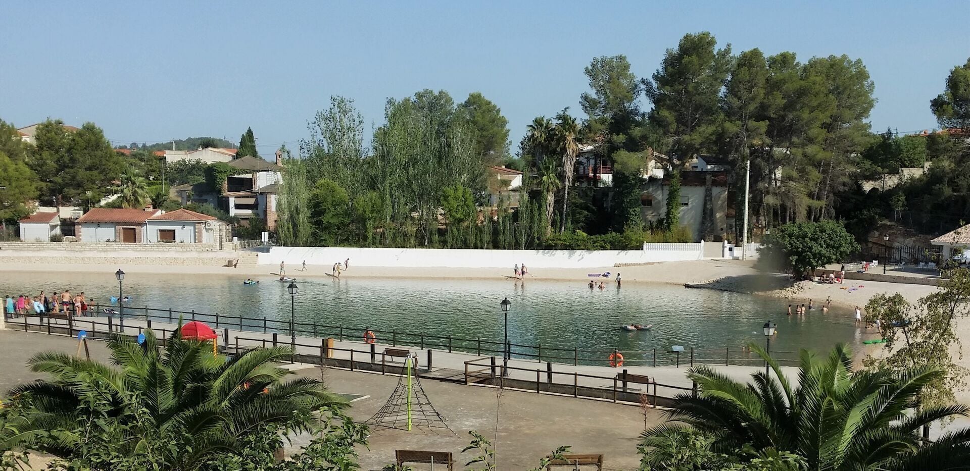 Lago de Playamonte en Navarrés