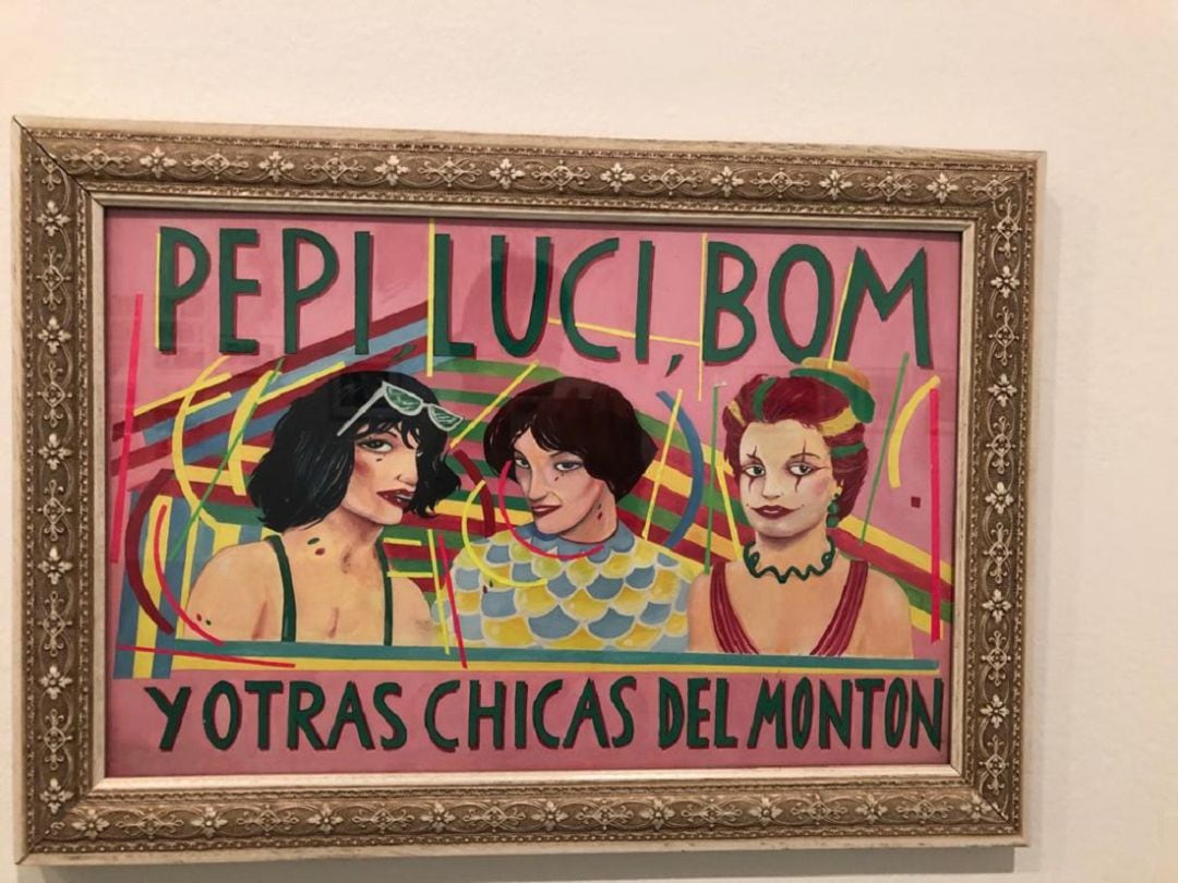 Pintura de Ceesepe expuesta en 'Vicios Modernos' en 'La Casa Encendida' 