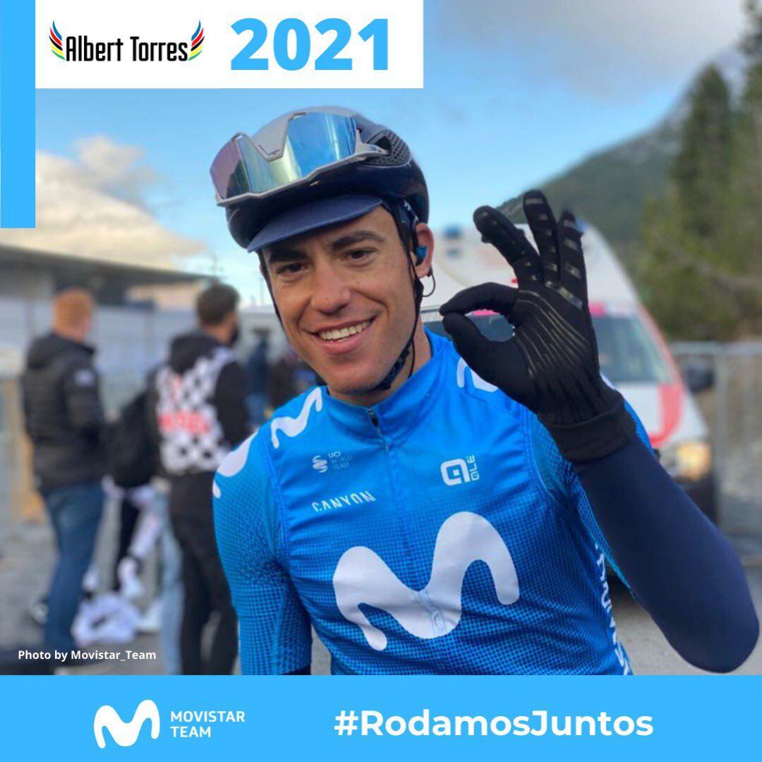 Albert Torres renueva con el equipo ciclista hasta 2021.