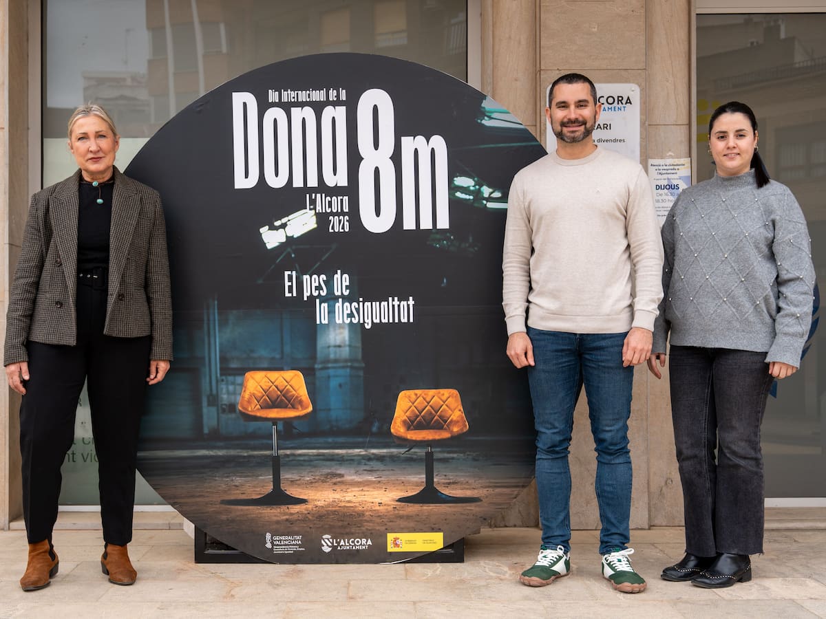 L’Alcora visibiliza el peso de la desigualdad con una campaña centrada en las cargas invisibles de las mujeres