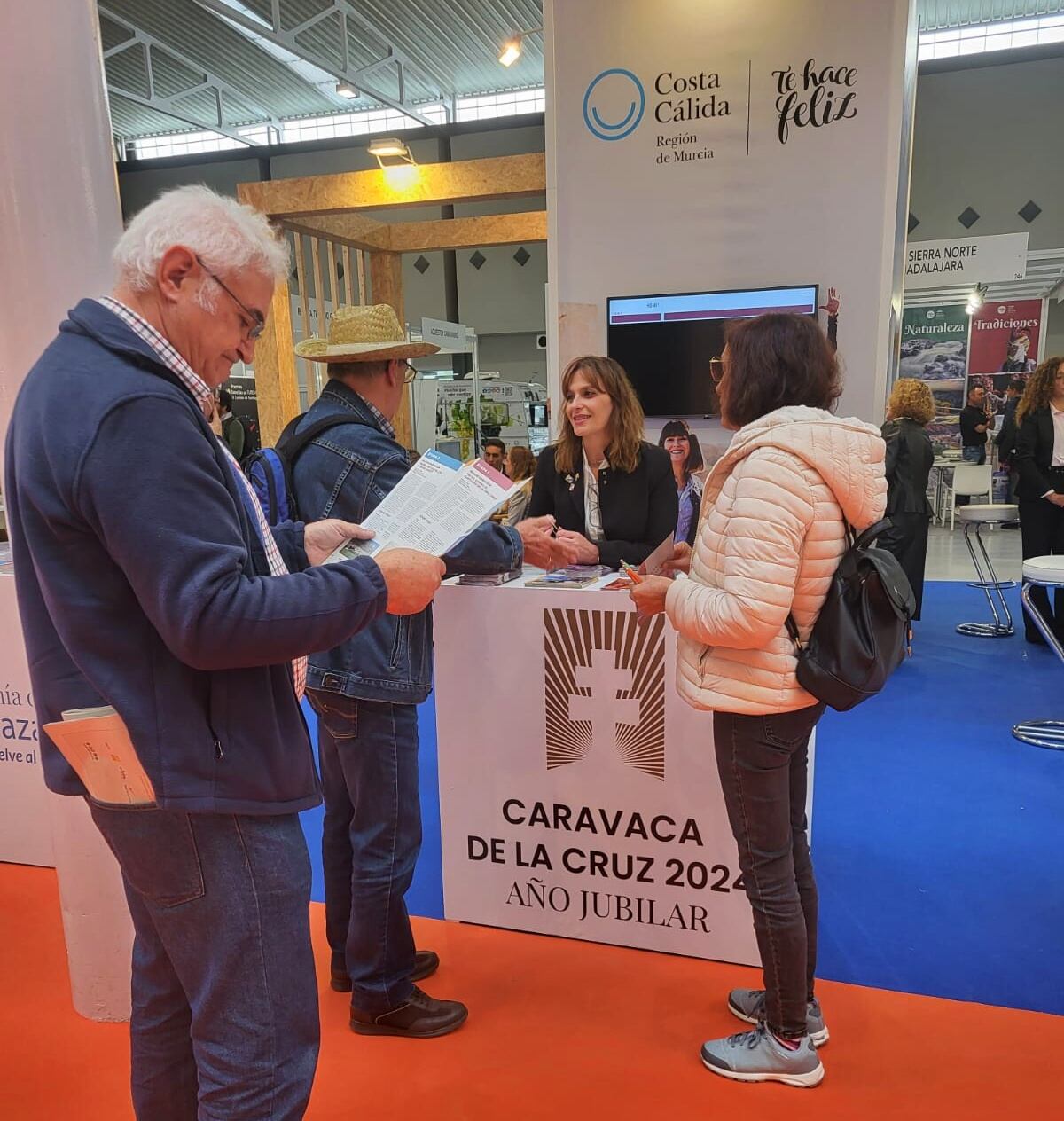 Stand de Caravaca de la Cruz en la XXVI edición de la Feria Internacional del Turismo de Interior de Valladolid