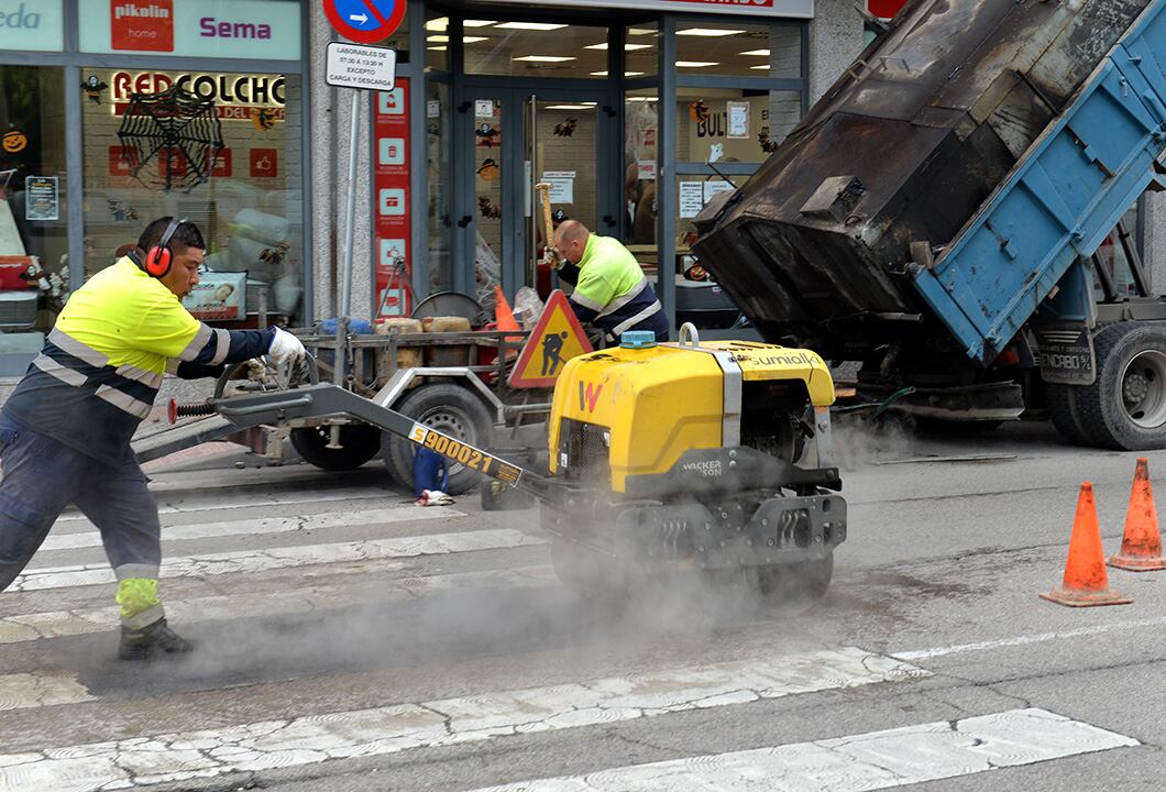 Ya se están parcheando ciertas calles de urgencia