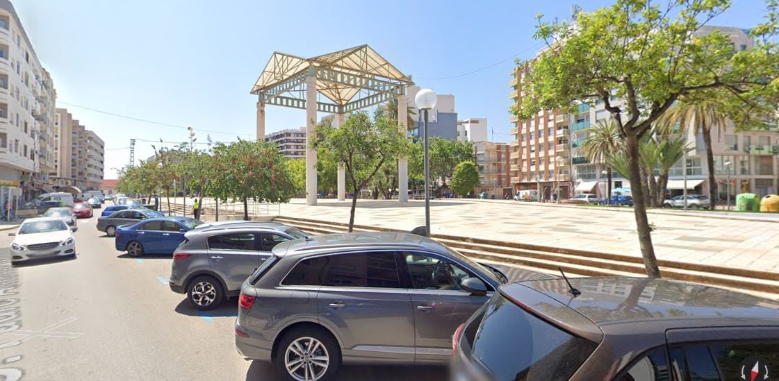 Parc de L&#039;Estació de Oliva.