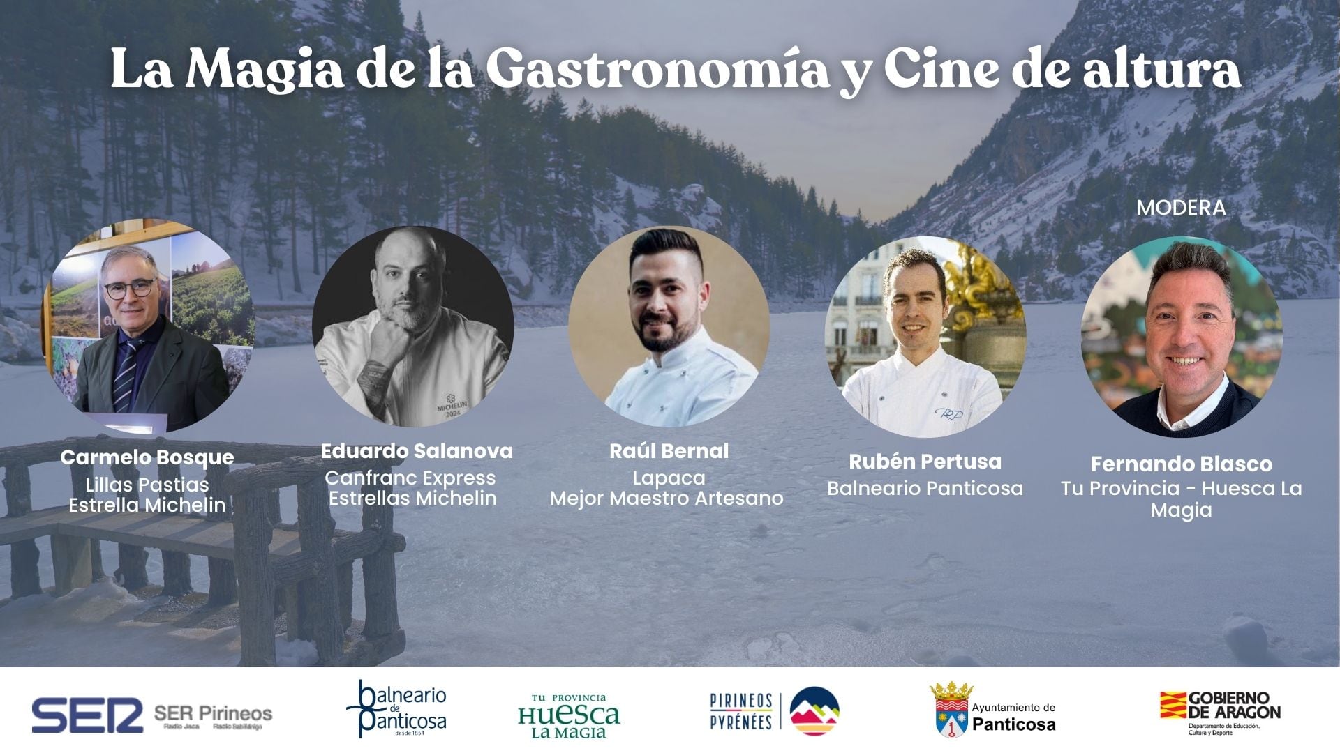 Charla de gastronomía