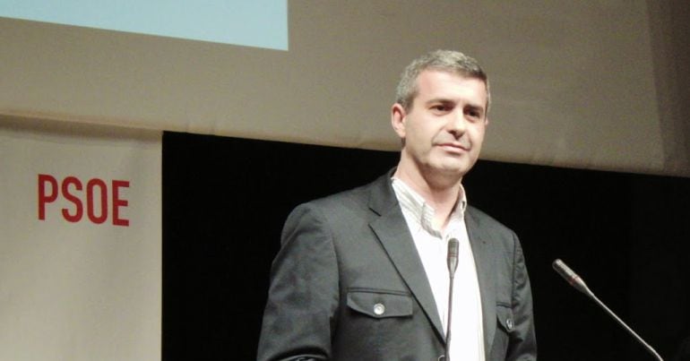 Álvaro Gutiérrez, durante un acto en Torrijos