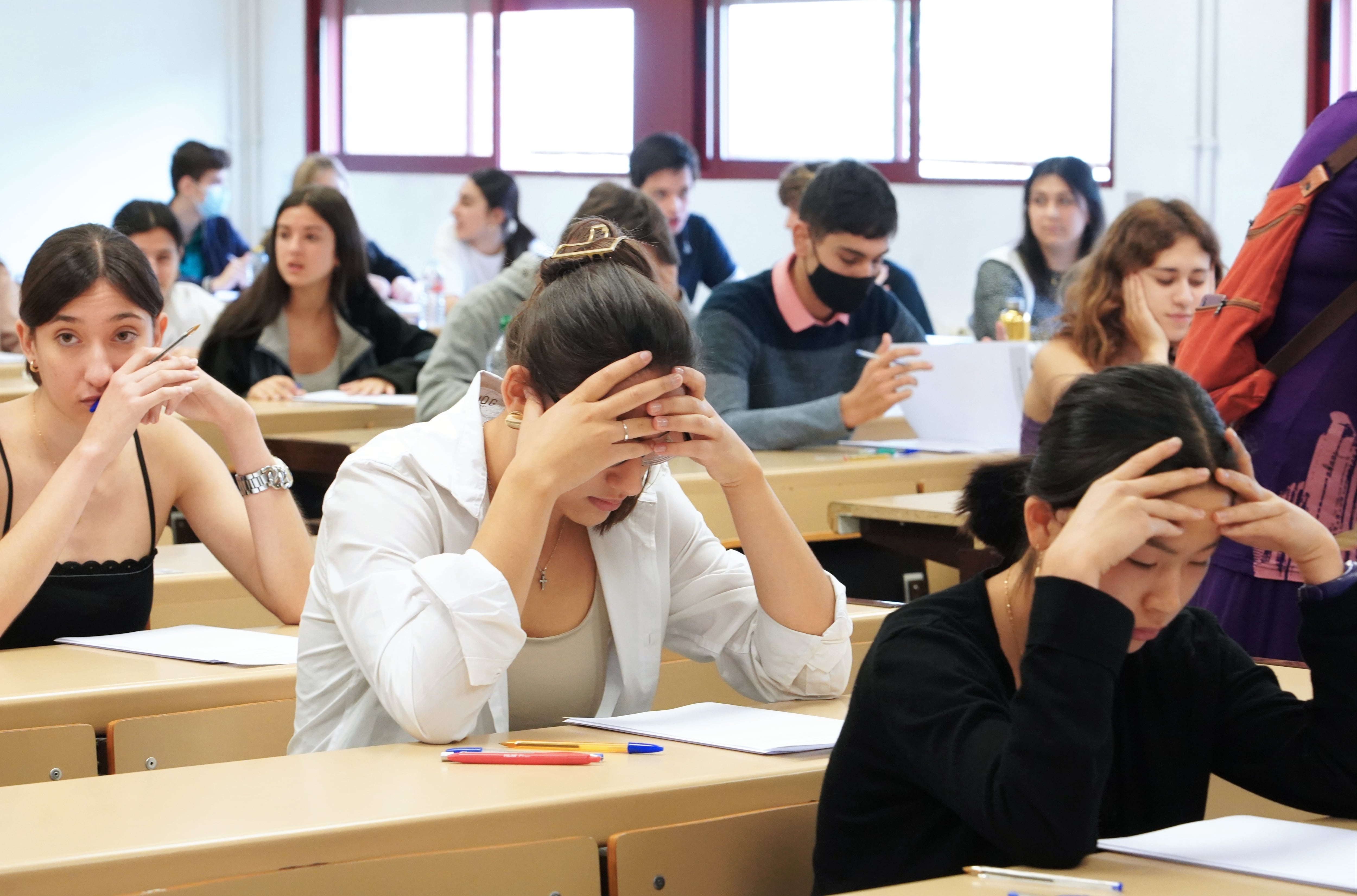 La Universidad de Valladolid celebra  la prueba de evaluación de Bachillerato para el acceso a la Universidad (EBAU) en su distrito